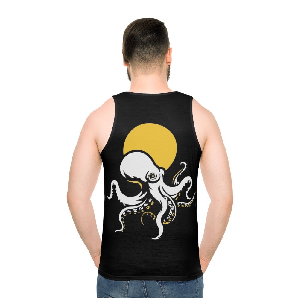 Unisex octopus tank top with graphic design
