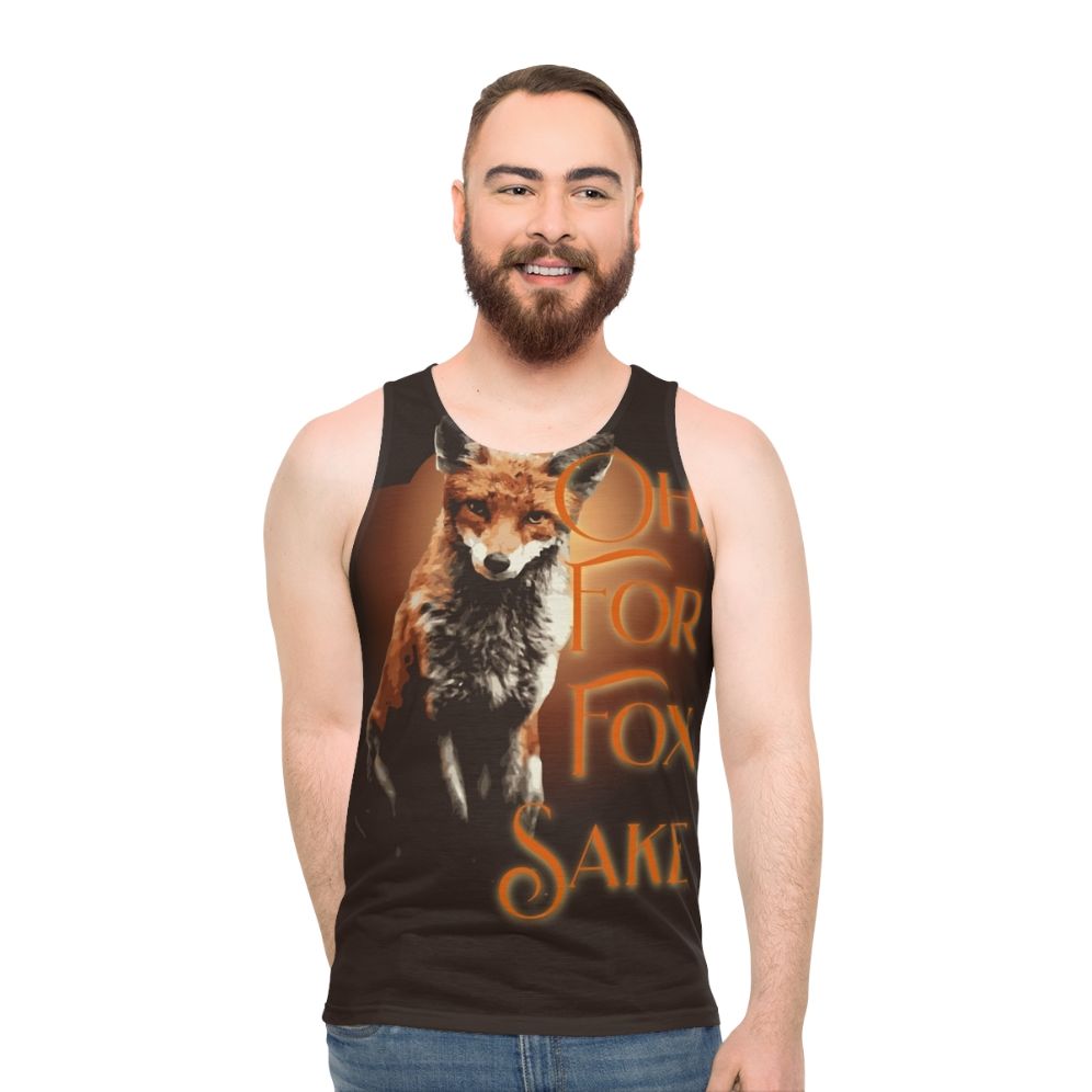 Unisex 'Oh For Fox Sake' Sarcastic Tank Top