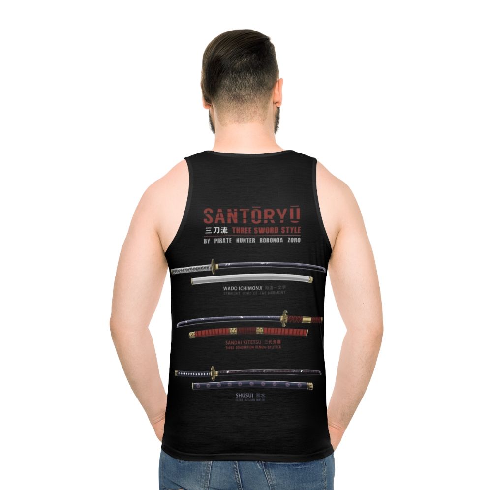 Unisex One Piece Zoro Santoryu Tank Top
