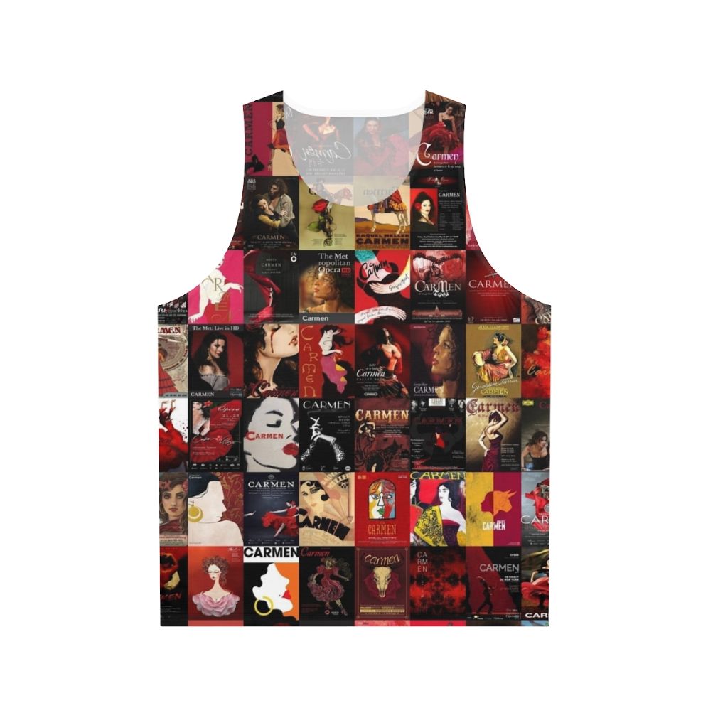 Unisex Opera-Inspired French Fashion Tank Top