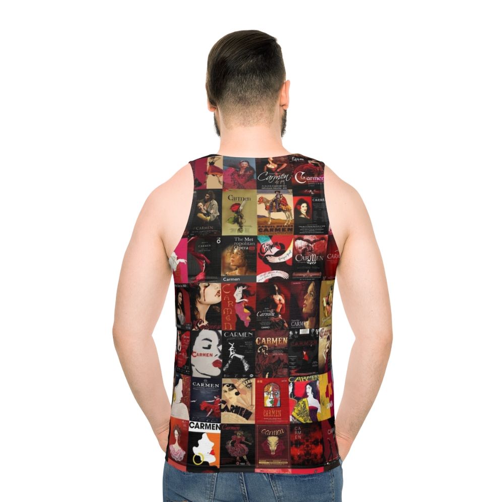 Unisex Opera-Inspired French Fashion Tank Top