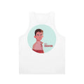 Unisex tank top with "Otis from Sex Education" design