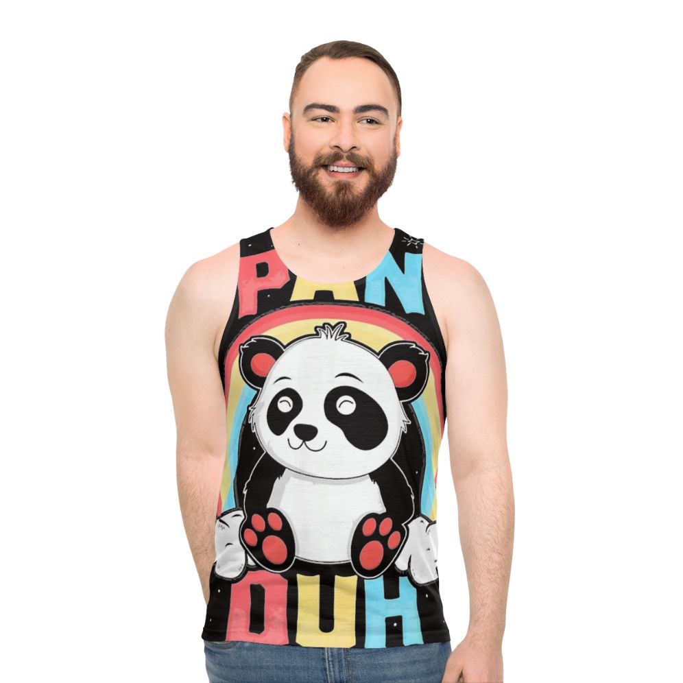 Unisex Panda LGBT+ Pride Tank Top