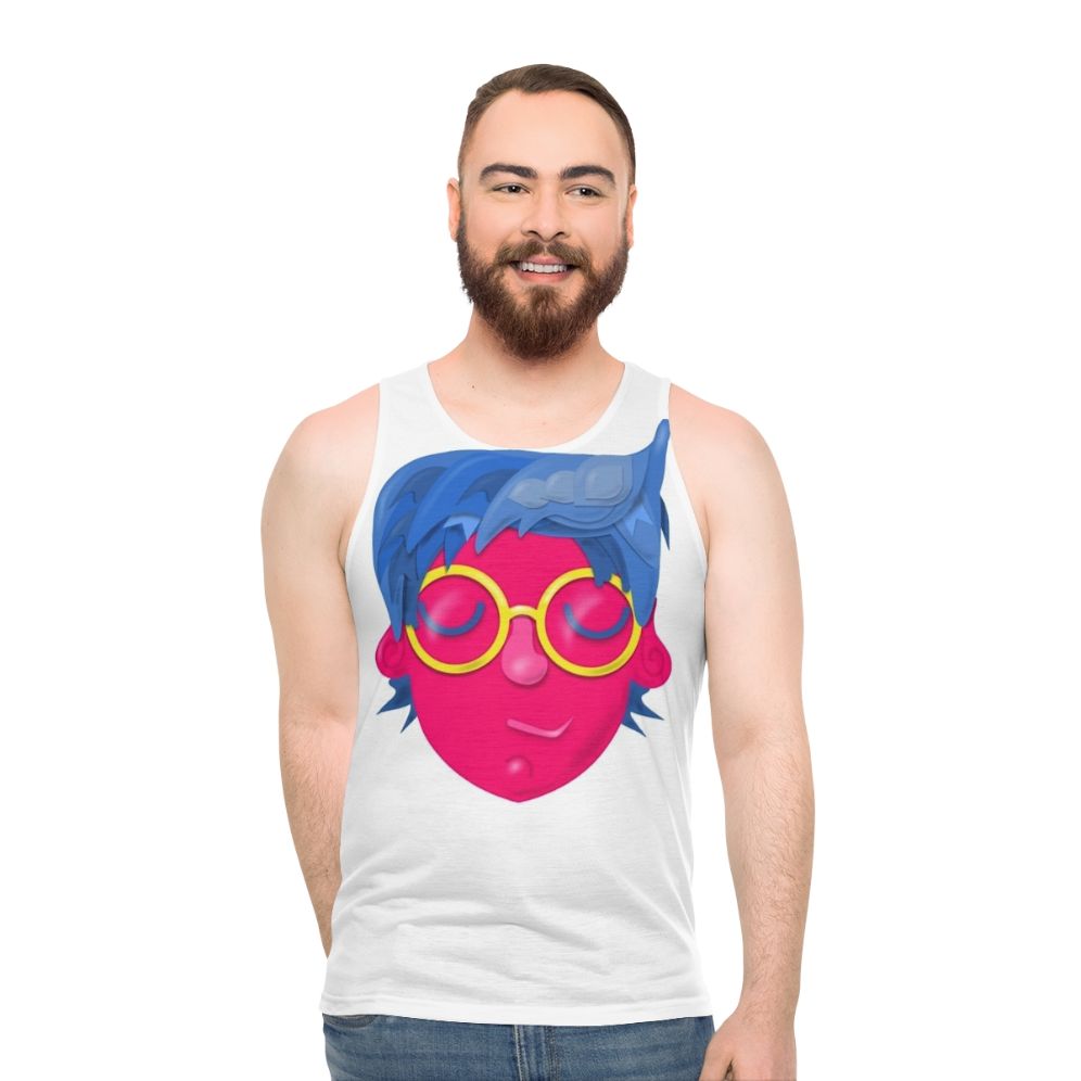 Unisex pansexual and LGBTQ pride tank top