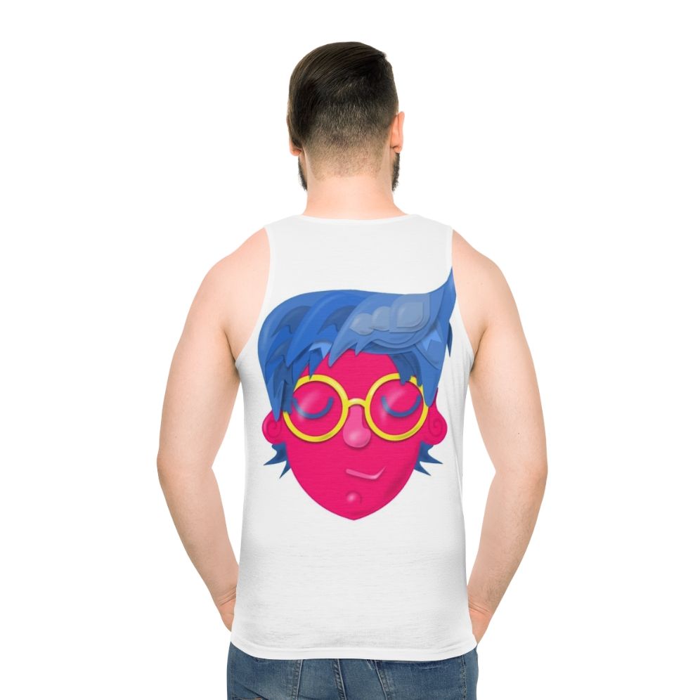 Unisex pansexual and LGBTQ pride tank top