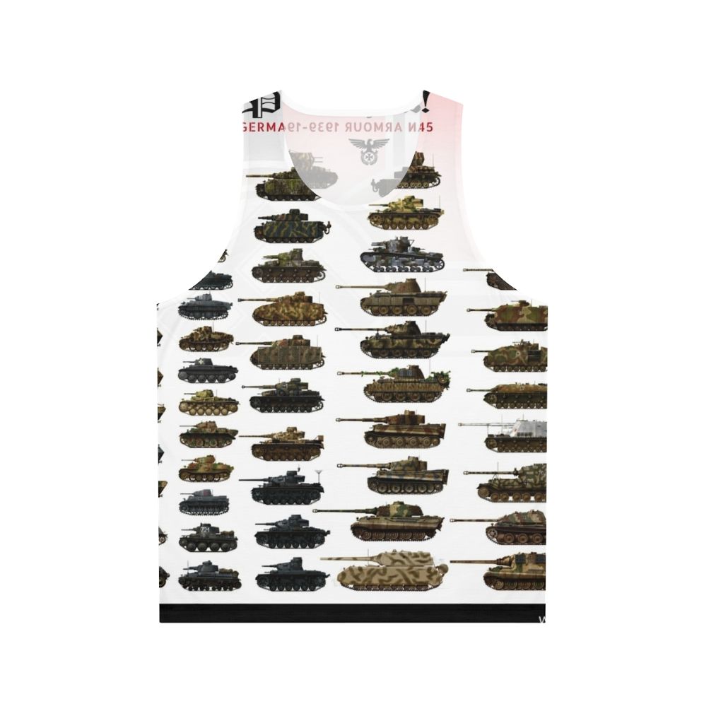 Unisex Panzer Military Tank Top