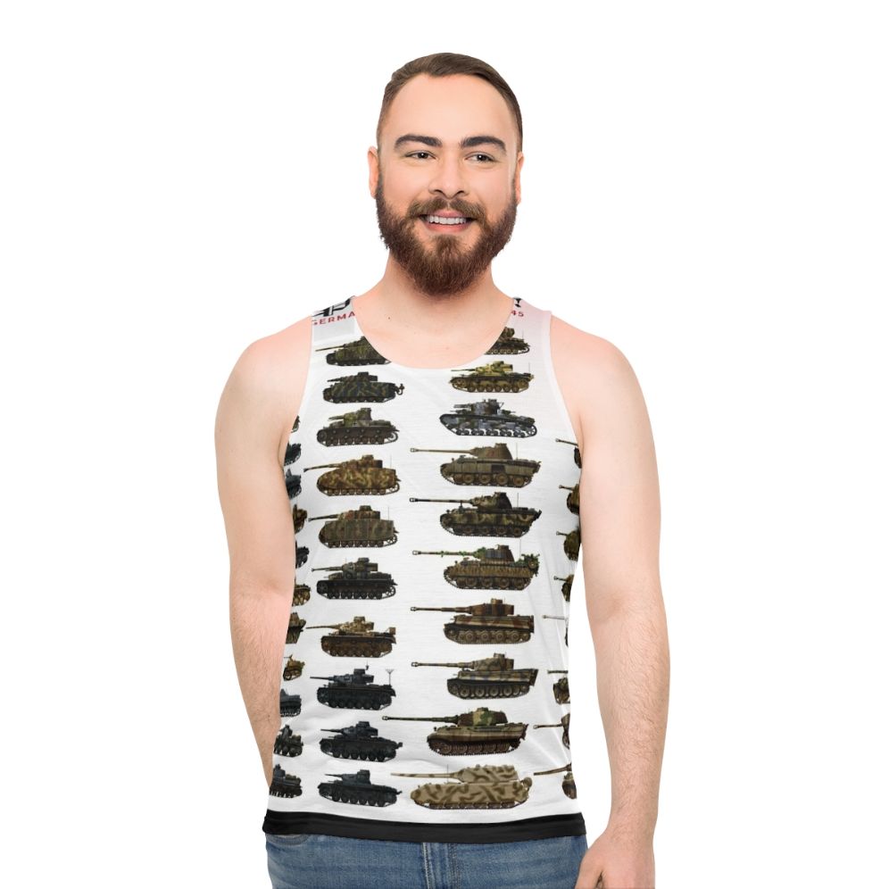 Unisex Panzer Military Tank Top