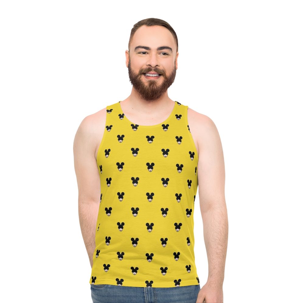 Unisex paparazzi mouse pattern tank top