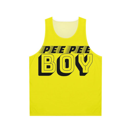 Unisex "Pee Pee Boy" quirky tank top