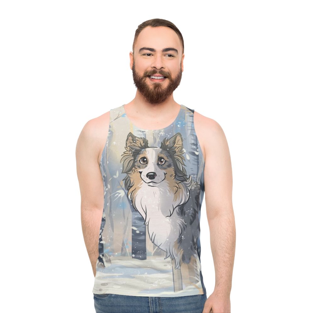 Unisex Pixie Tank Top for Dog Lovers and Outdoor Adventures