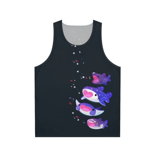 Unisex tank top featuring a planktivore design