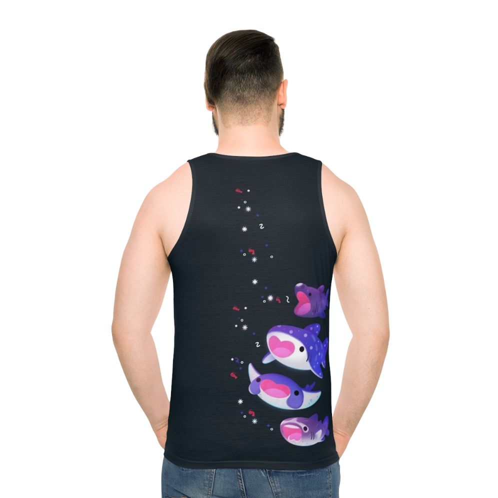 Unisex tank top featuring a planktivore design