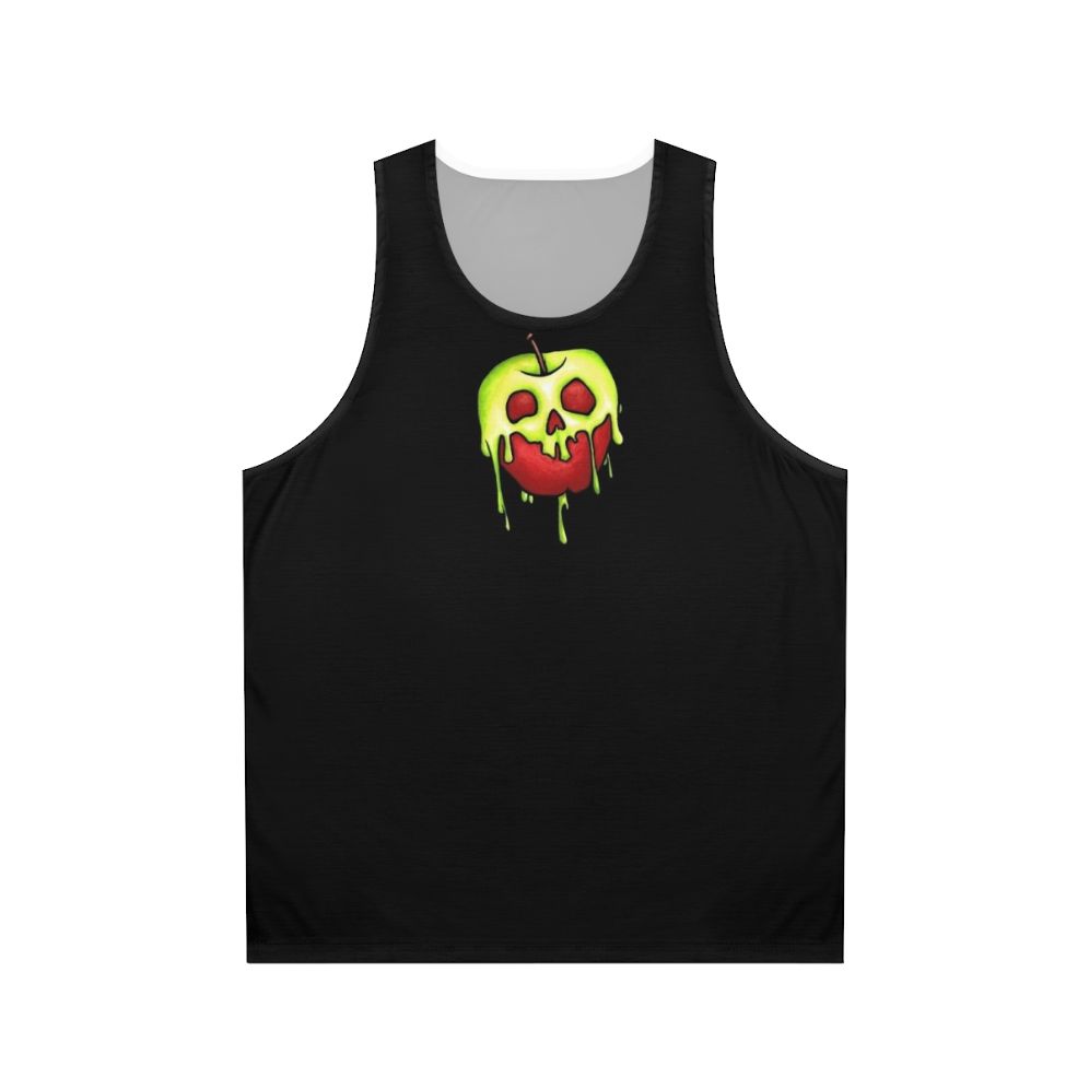 Unisex Poison Apple Halloween Tank Top