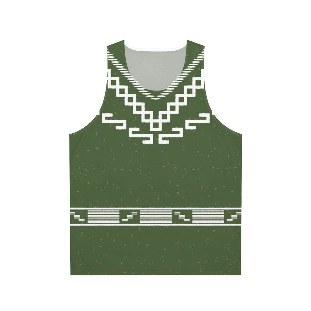 Unisex Poncho Tank Top - Spaghetti Western Style