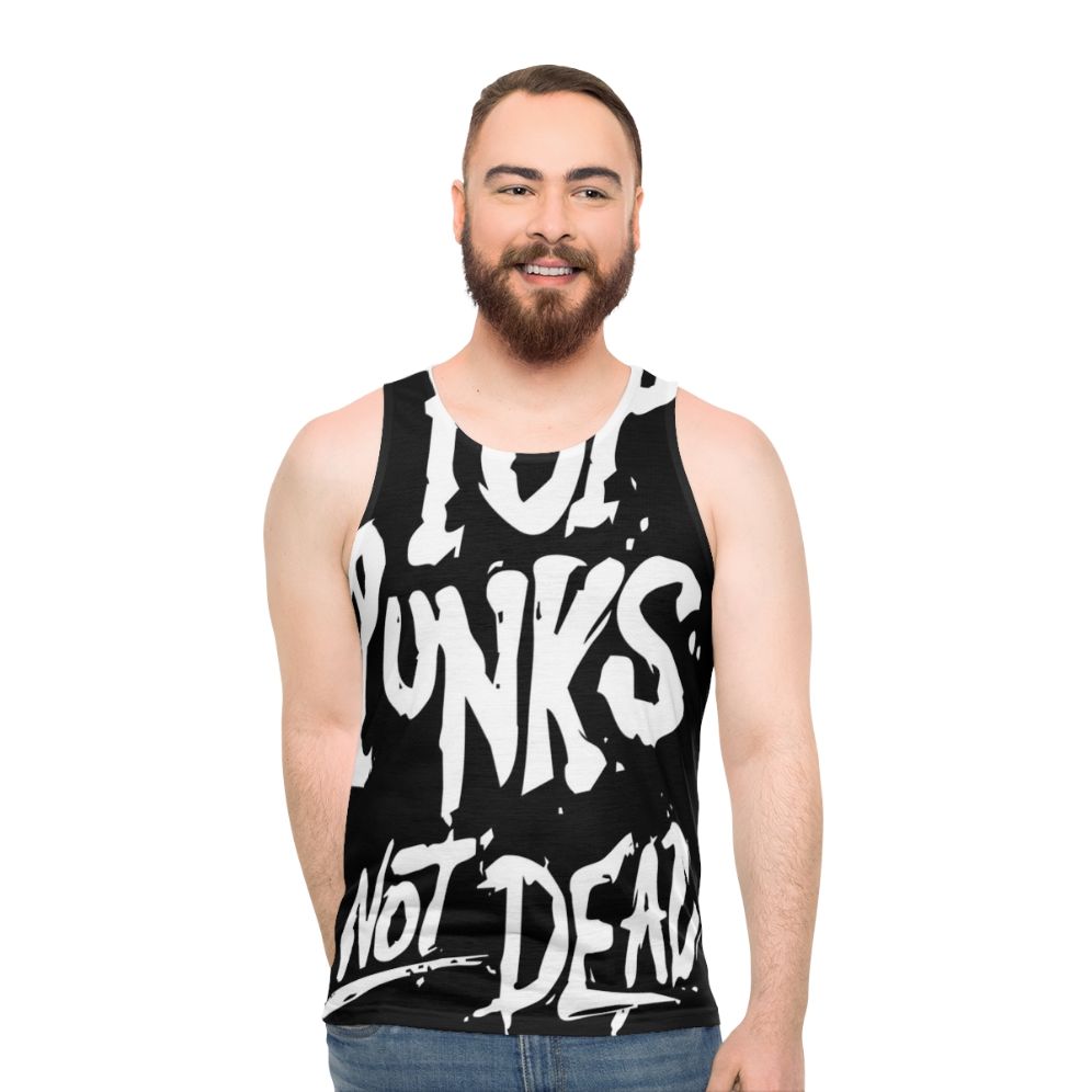 Unisex Pop Punk Rock Music Lover Tank Top