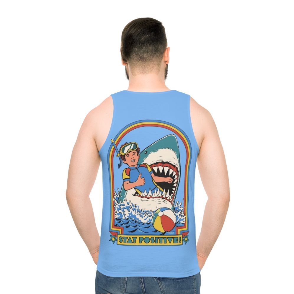 Unisex positive attitude retro tank top