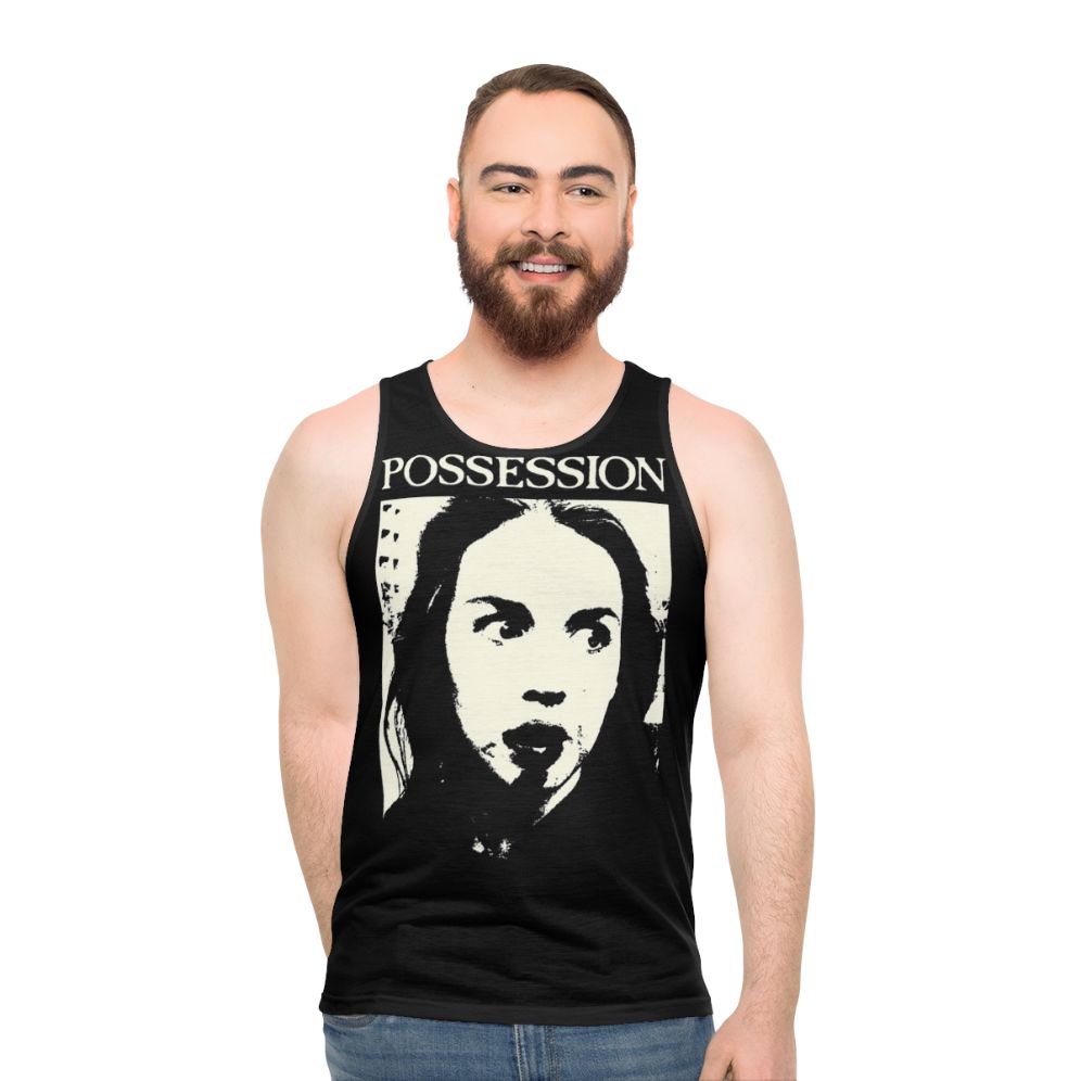 Unisex Possession Minimalist Graphic Tank Top