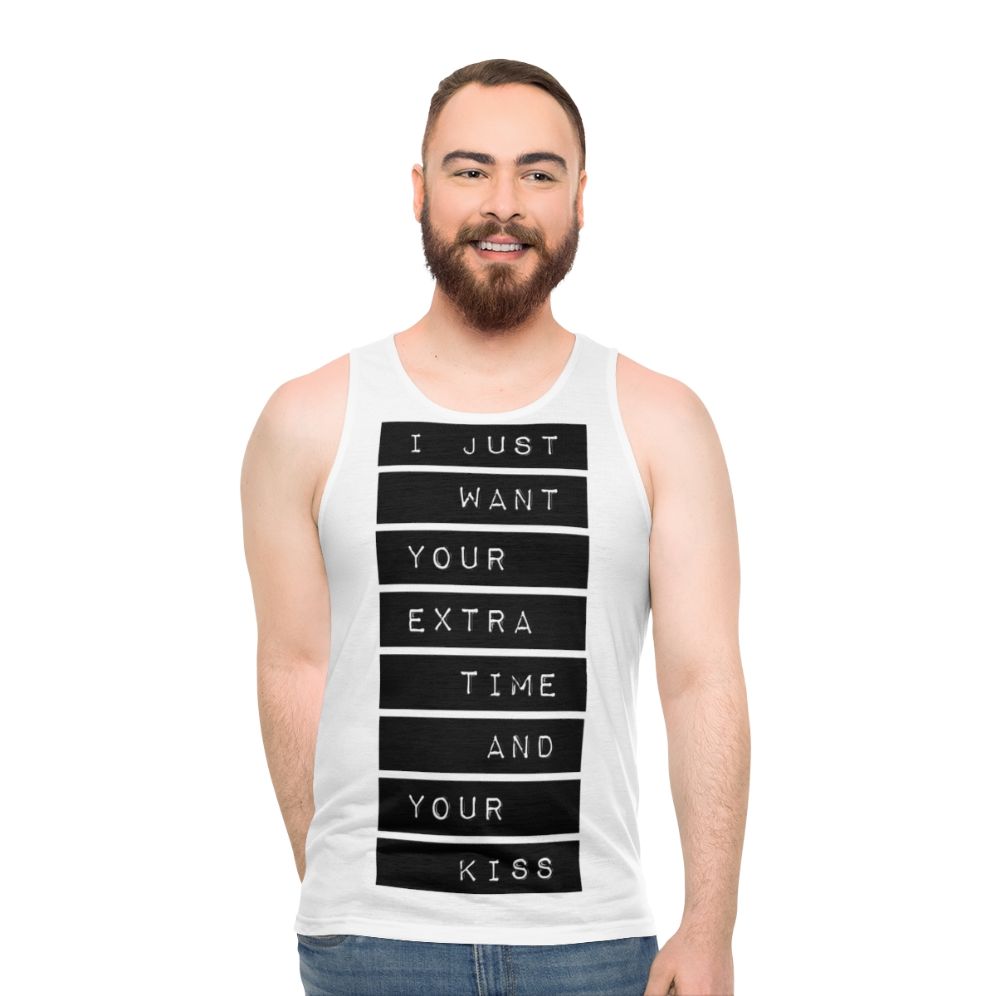 Unisex prince inspired 80s 90s music tank top