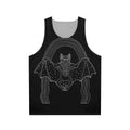 Unisex psychedelic music tank top