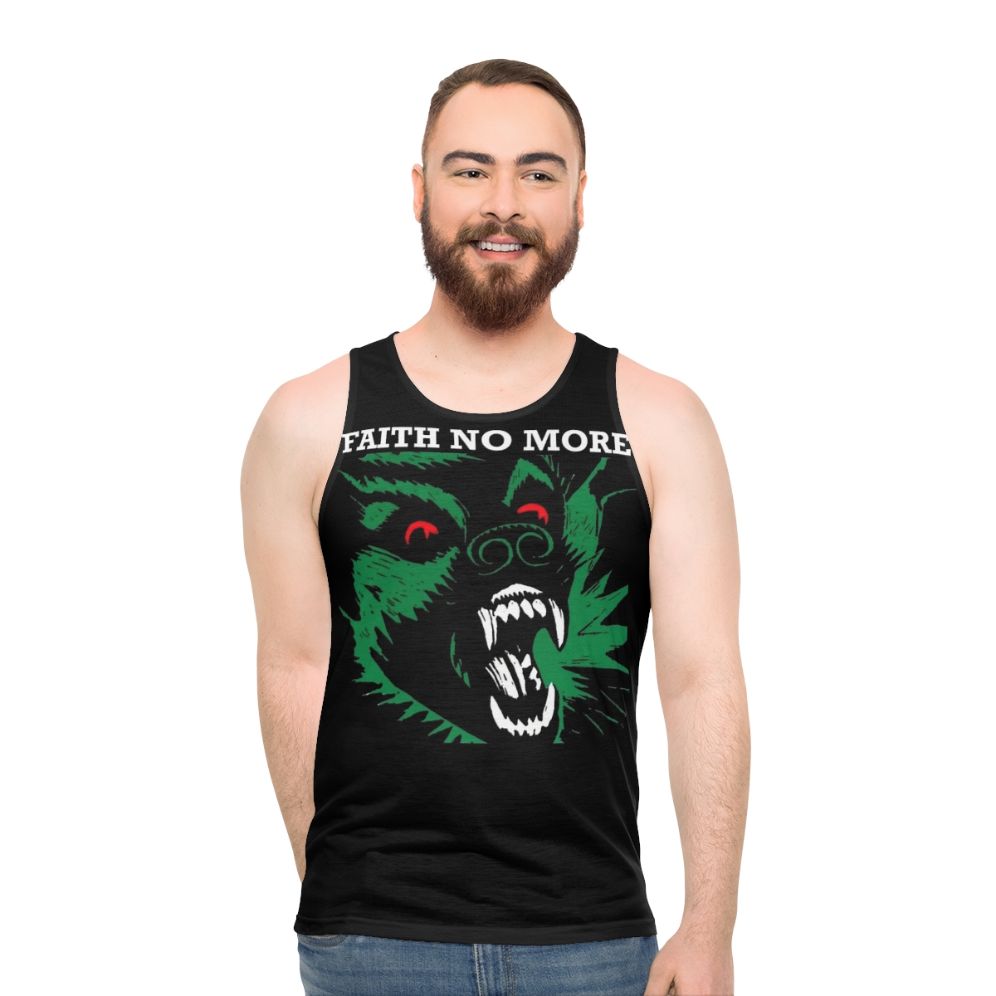 Unisex punk rock band merch tank top