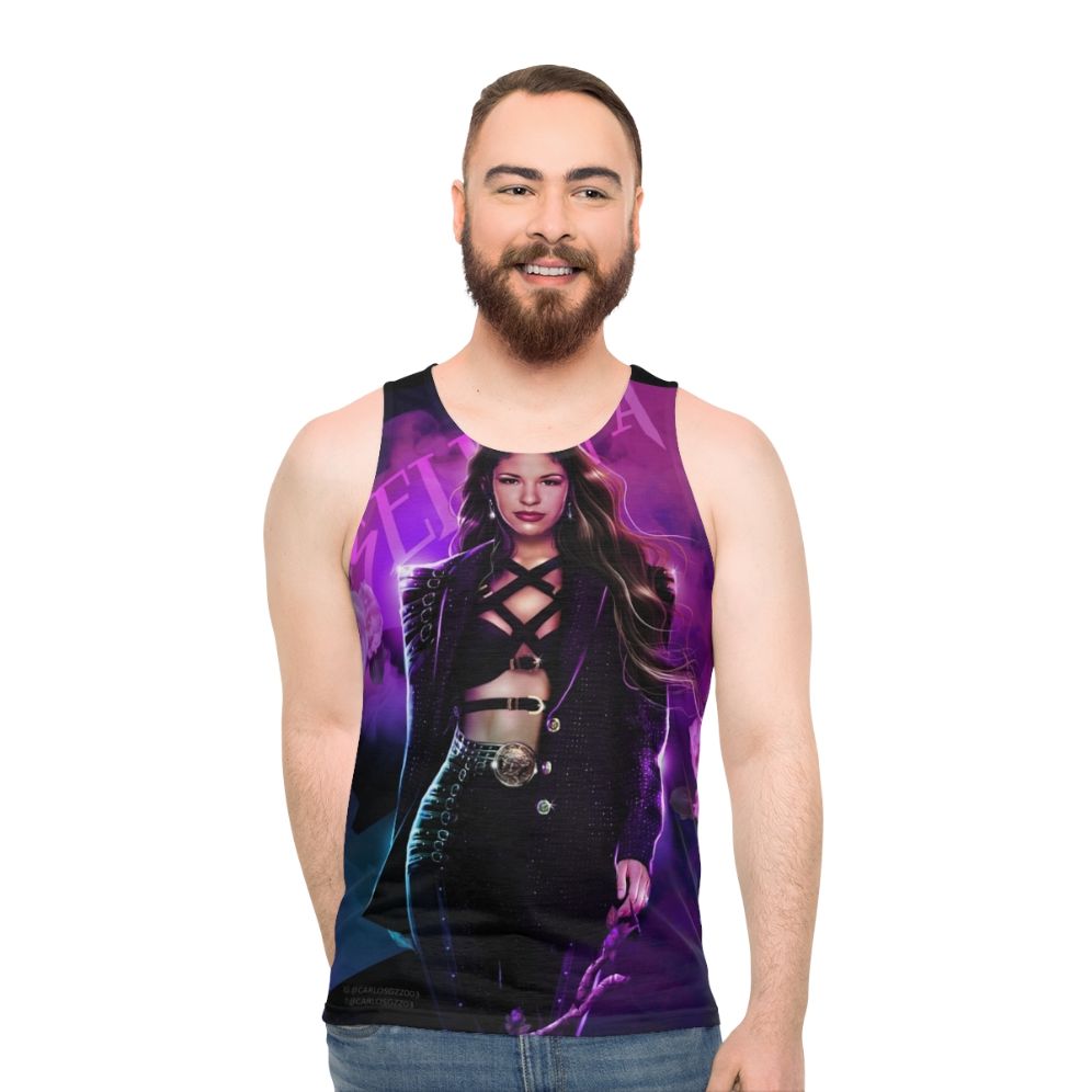 Unisex Purple Tank Top