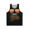 Unisex "I Want To Break Free" Queen Inspired Tank Top