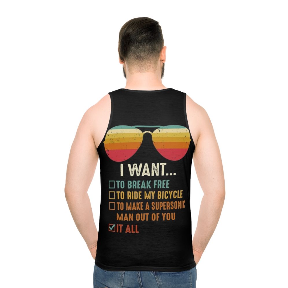 Unisex "I Want To Break Free" Queen Inspired Tank Top
