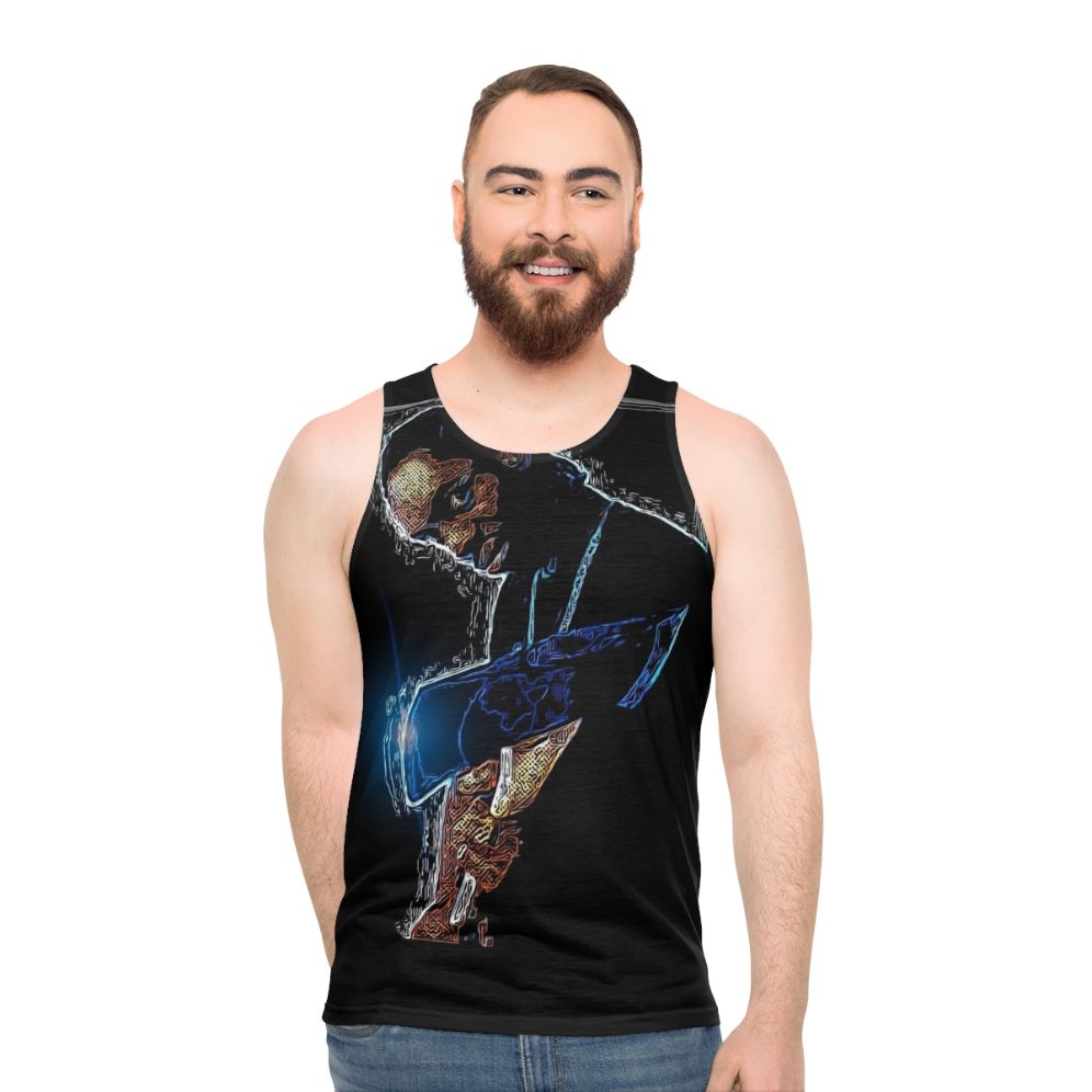 Unisex rap music hip hop tank top