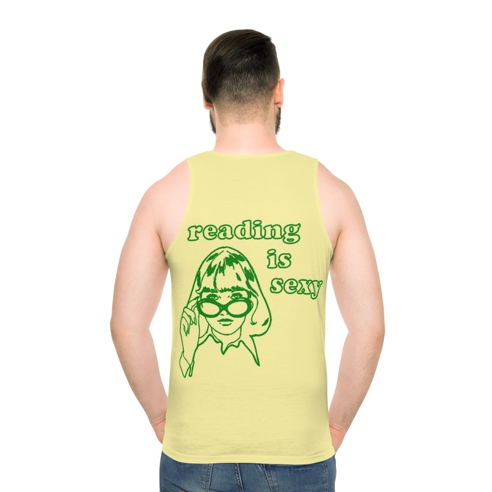 Unisex reading is sexy rory tank top
