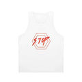 Unisex Red Stop Sign Tank Top