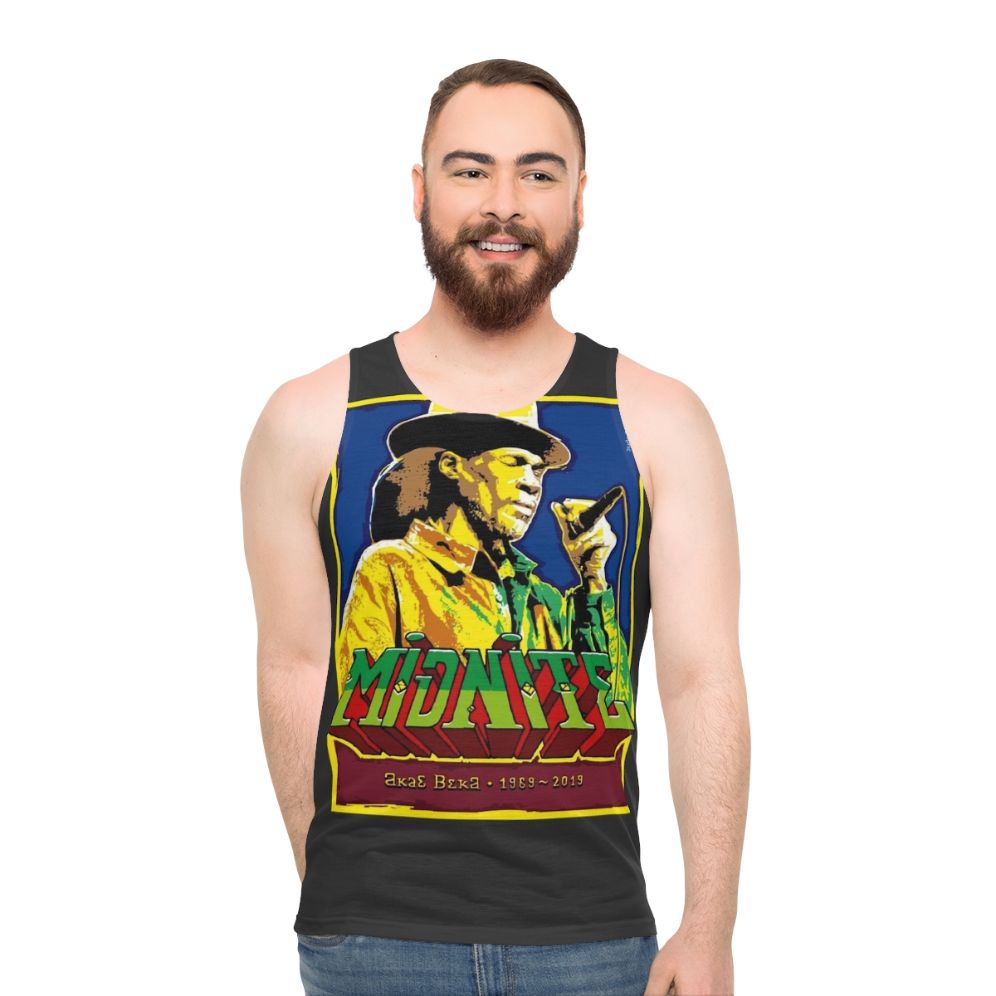 Unisex Reggae Midnite Tribute Tank Top