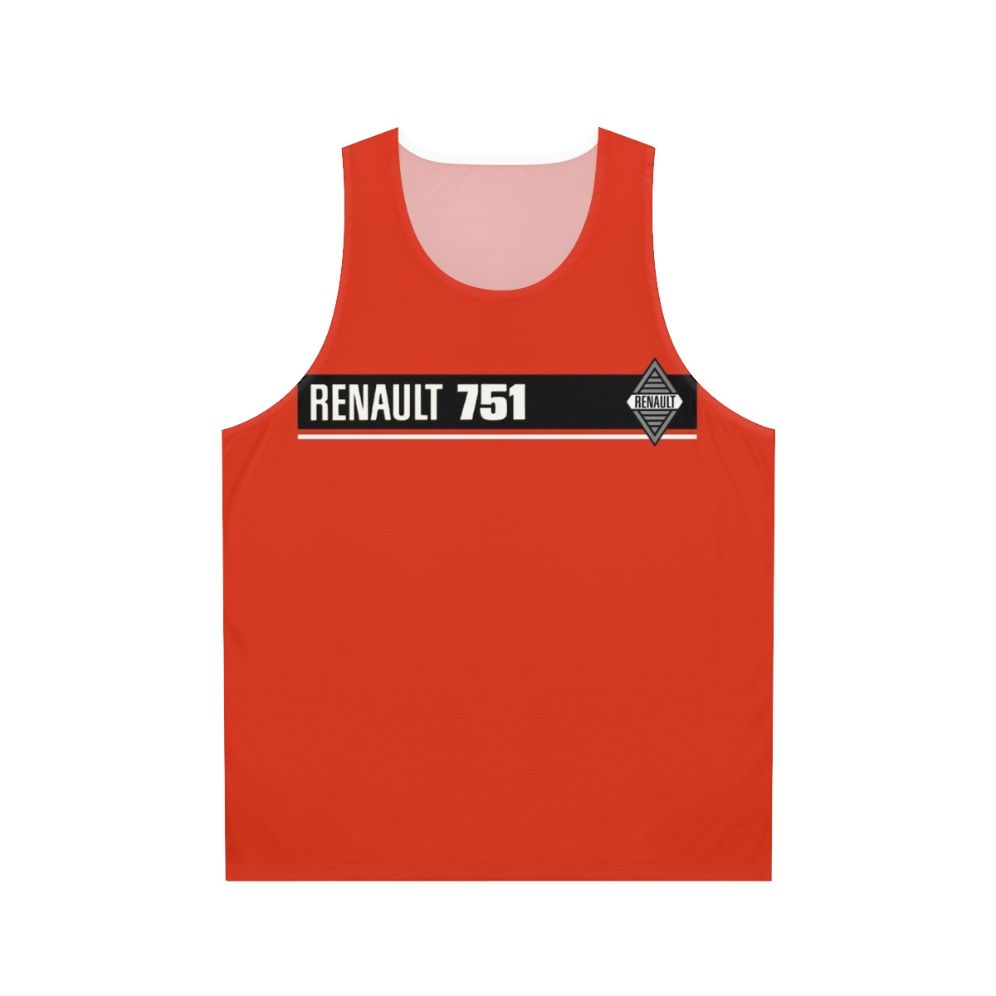 Unisex Renault 751 Tractor Tank Top