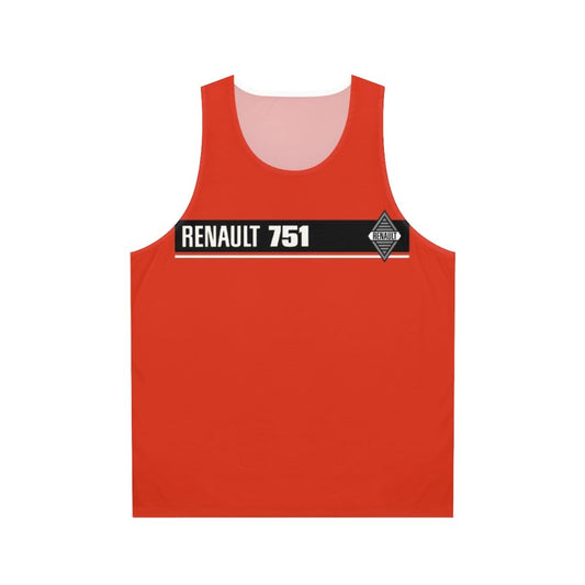 Unisex Renault 751 Tractor Tank Top