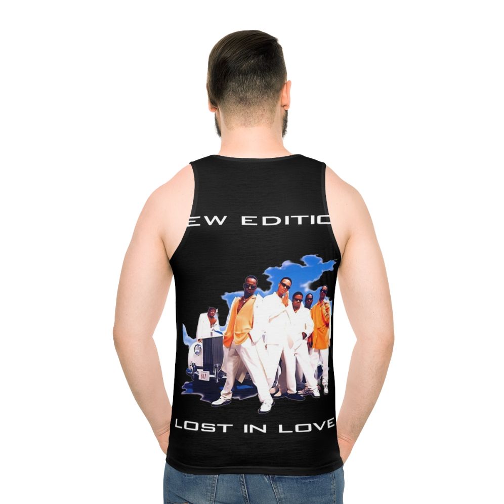 Unisex retro 80s music merch tank top