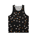 Unisex retro 'flying toasters' tank top for macintosh enthusiasts
