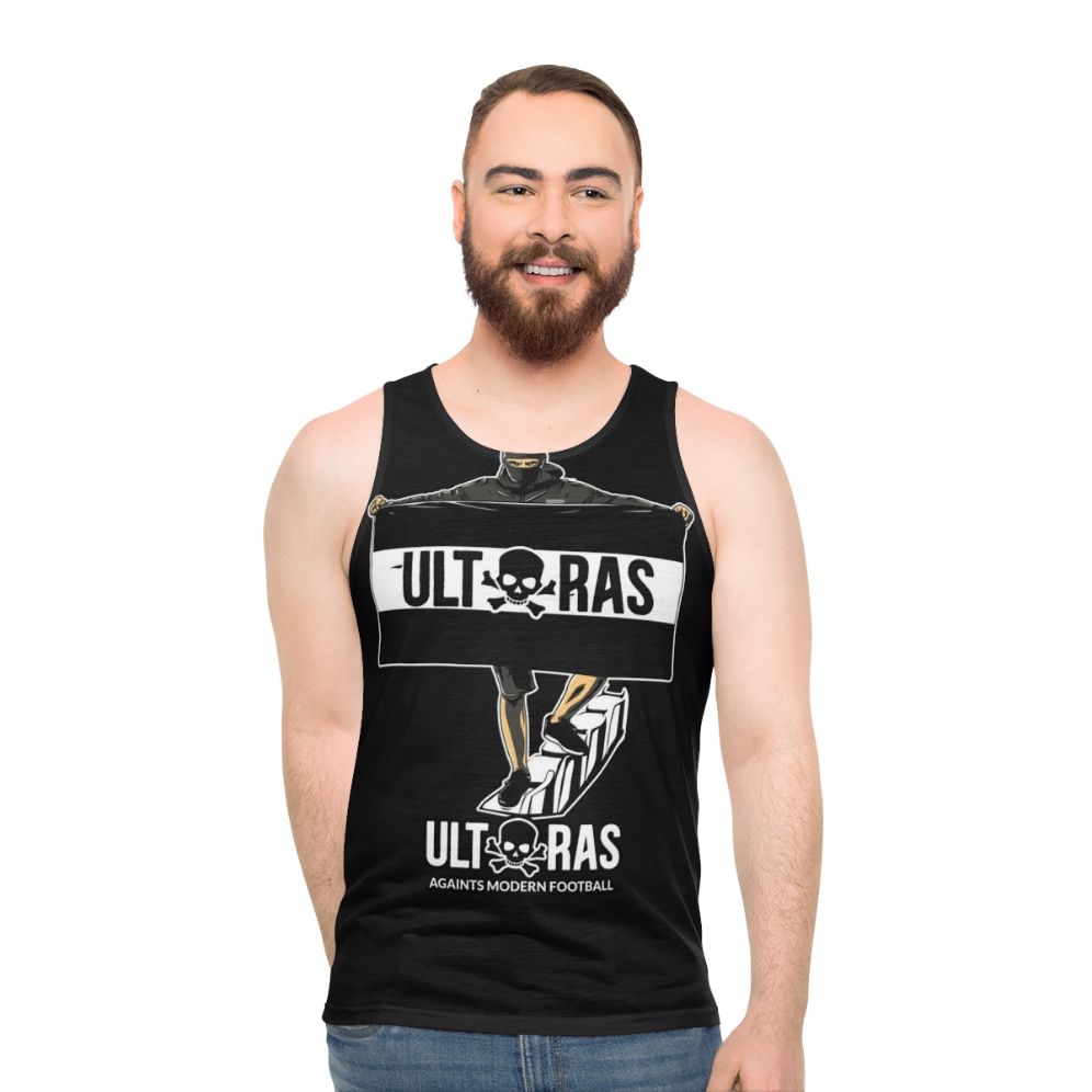 Unisex Retro Football Fan Tank Top