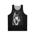 Unisex Retro French Tank Top with Iconic Music Portrait Design