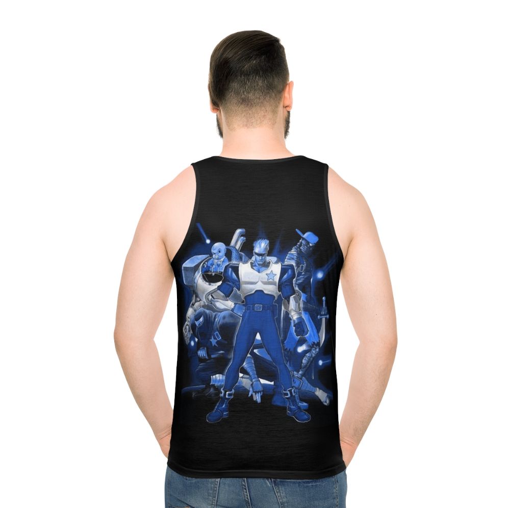 Unisex Retro Gaming Cap Commando Tank Top