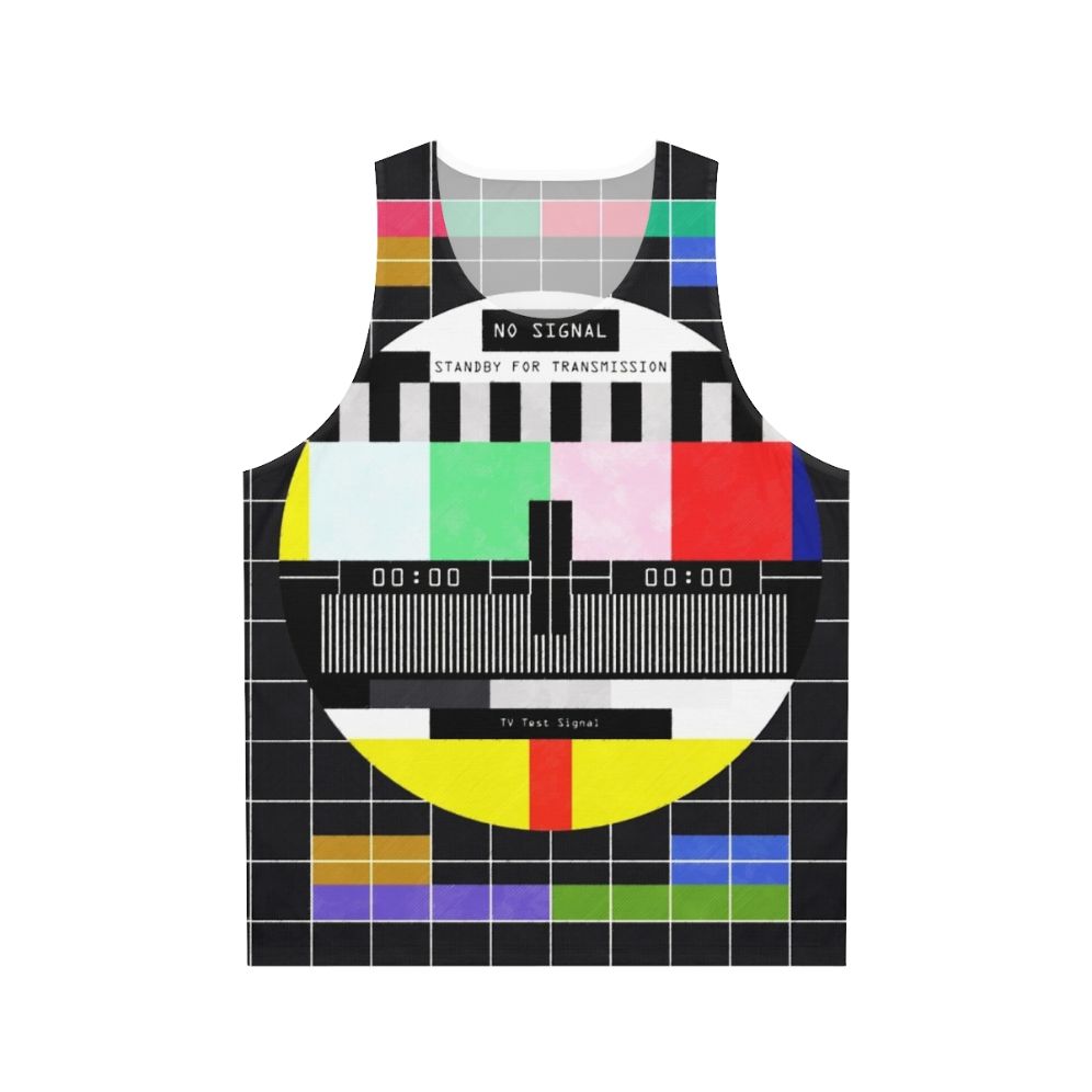Unisex retro transmission graphic tank top