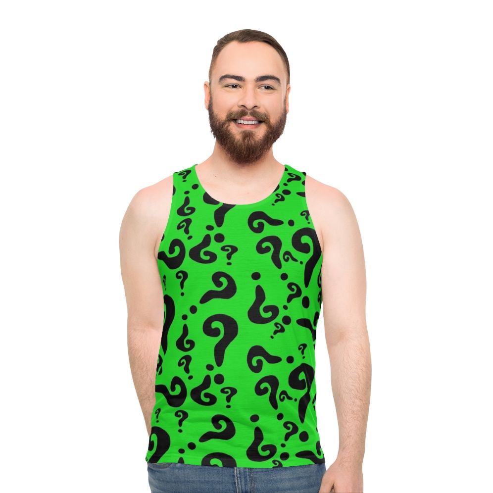 Unisex Riddler Tank Top