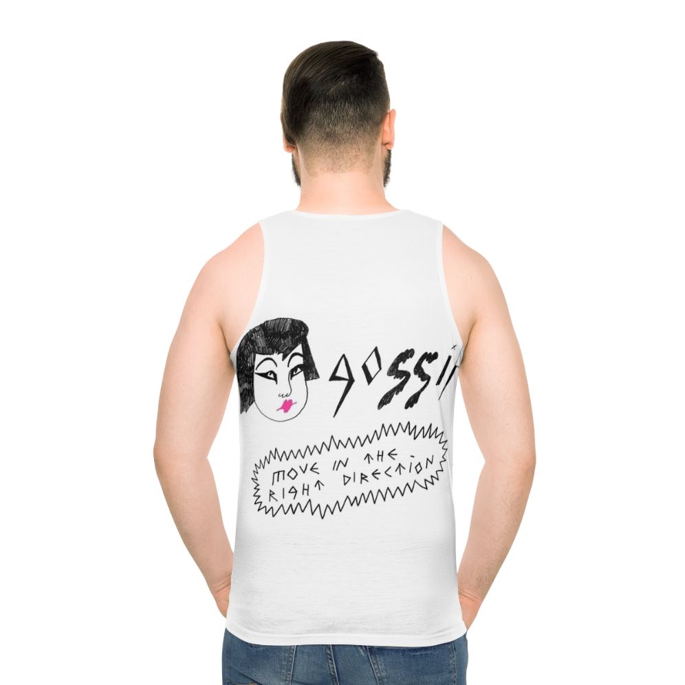 Unisex Right Direction music lover tank top