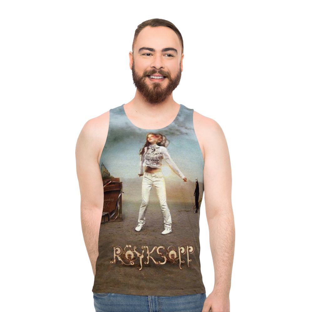 Unisex Royksopp electronic music tank top