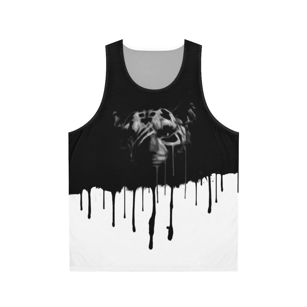 Unisex running tank top with Skyrim inspired design