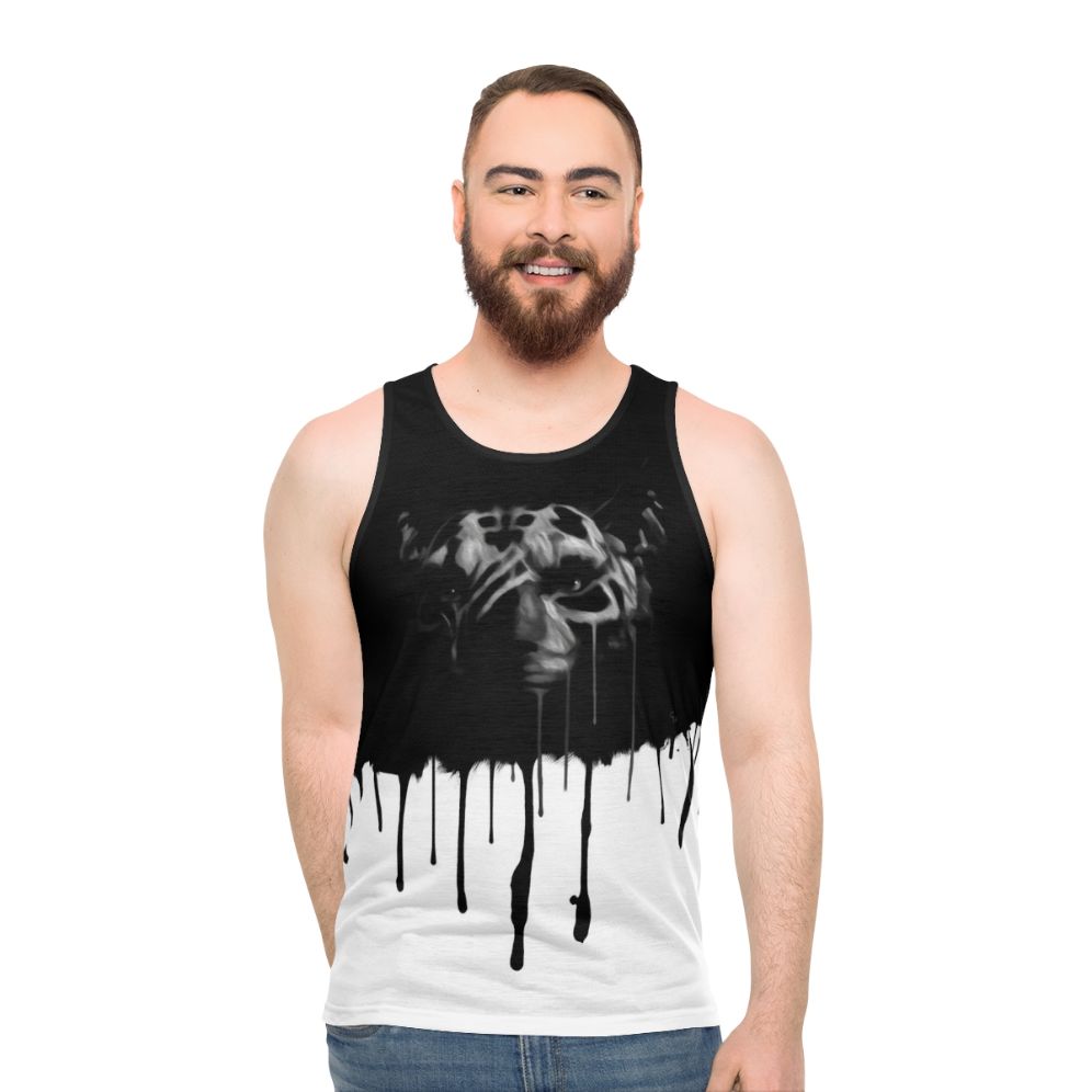 Unisex running tank top with Skyrim inspired design