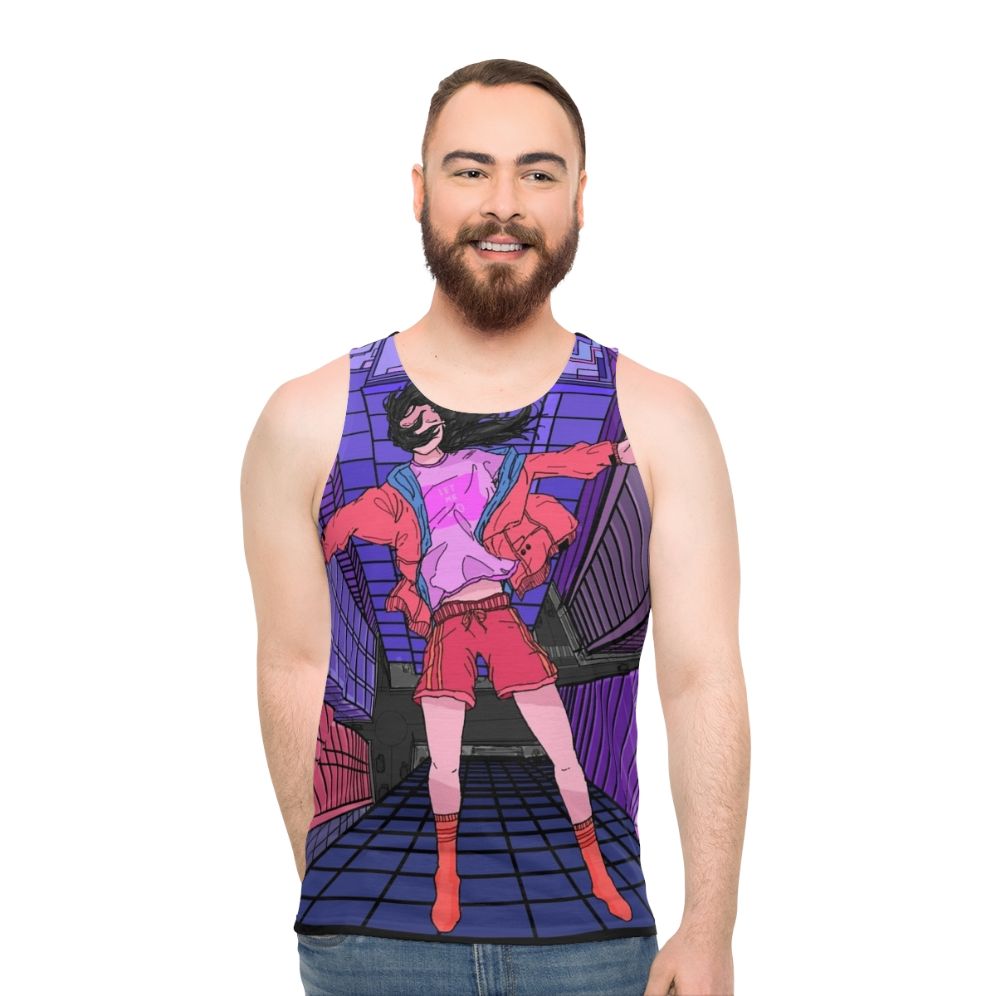 Unisex Sad Girl Let Me Go Lo-Fi Vaporwave Tank Top