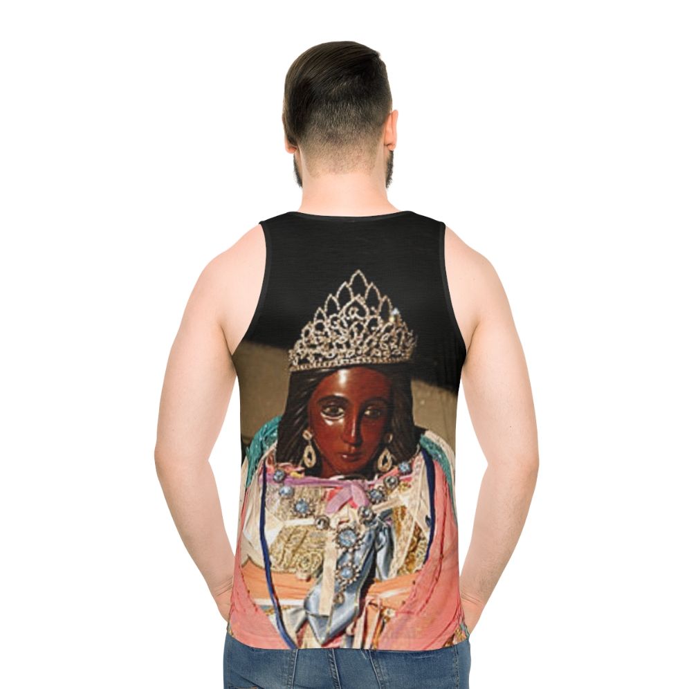 Unisex Saint Sarah Religious Graphic Tank Top