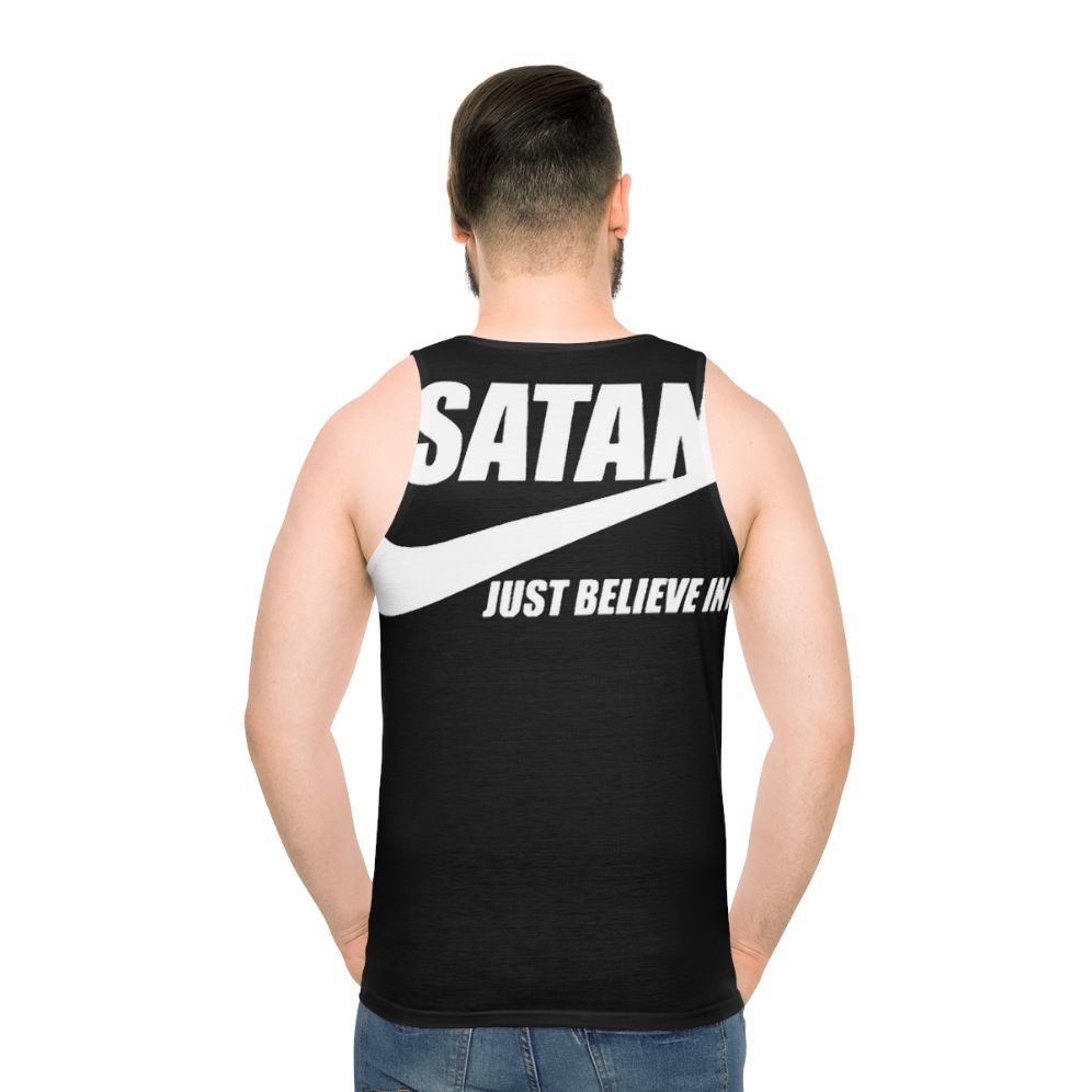 Unisex Satan Themed Tank Top
