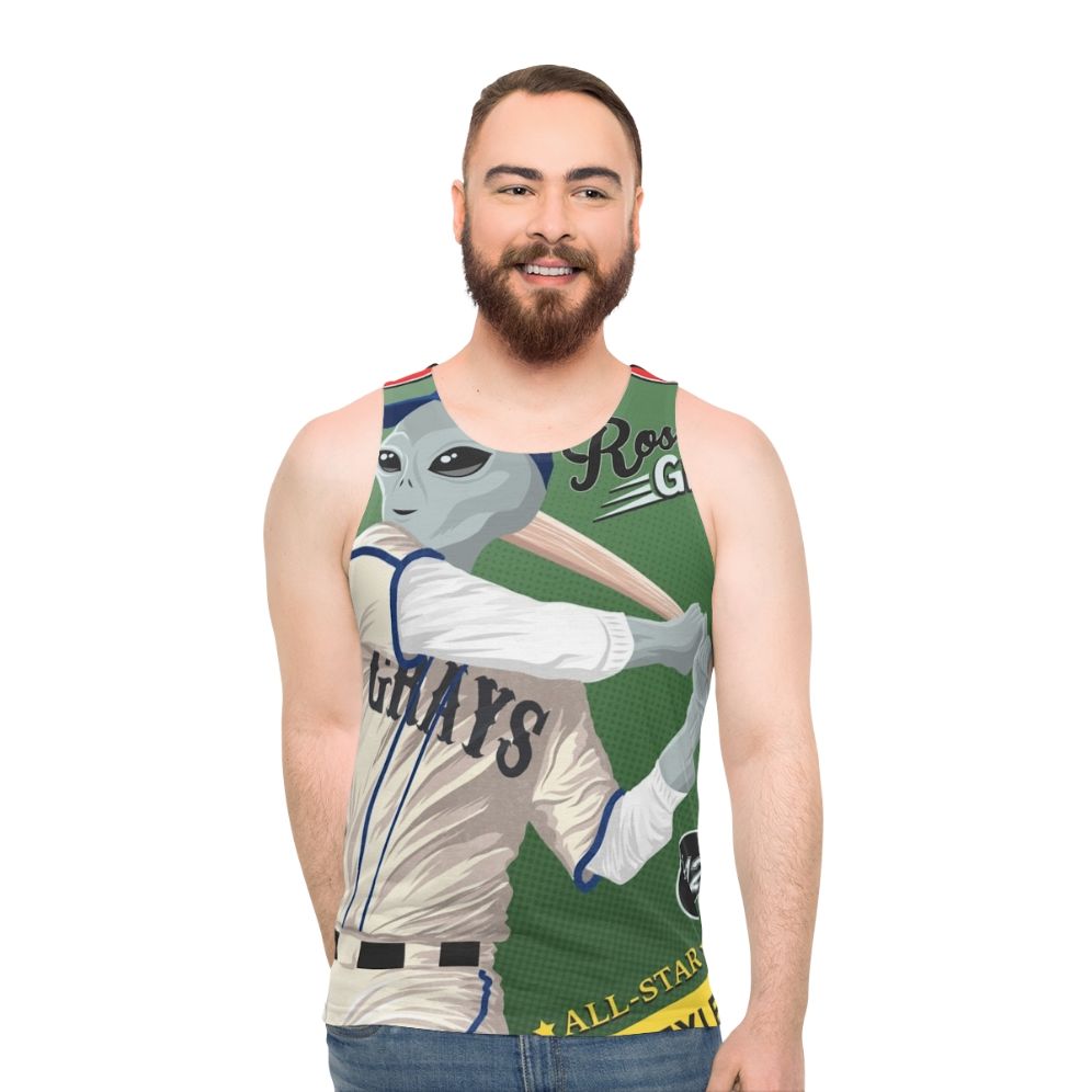 Unisex Sci-Fi "I Just Want to Be a Man" Tank Top