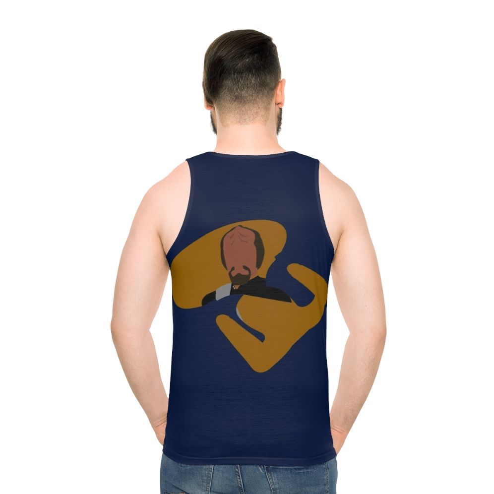 Unisex sci-fi warrior tank top