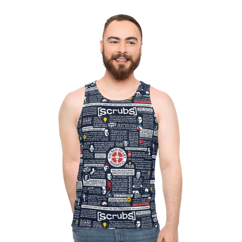 Unisex Scrubs TV Show Tank Top